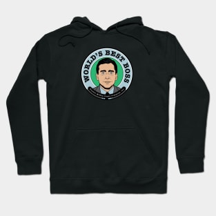 michael scott world's best boss Hoodie